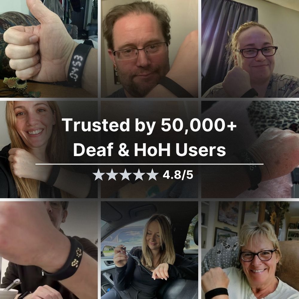 Rise Band - Silent Vibrating Alarm for Deaf & HoH