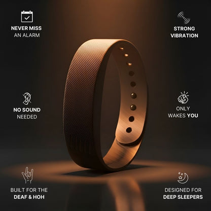 Rise Band - Silent Vibrating Alarm for Deaf & HoH
