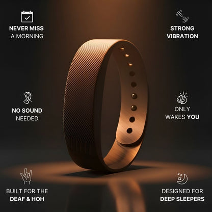 Rise Band - Silent Vibrating Alarm for Deaf & HoH Rise Band - Silent Vibrating Alarm for Deaf & HoH